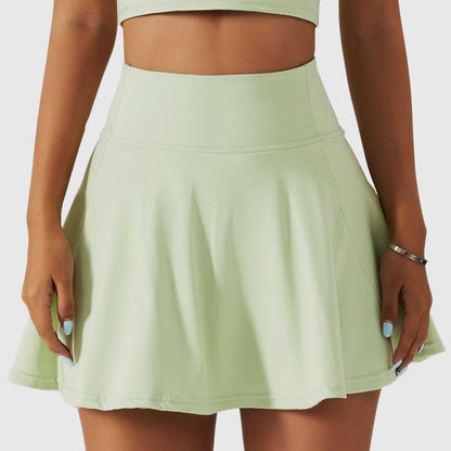 Tennis Skirt Fitness Badminton Fake Two Piece Sport Enfom Clothing