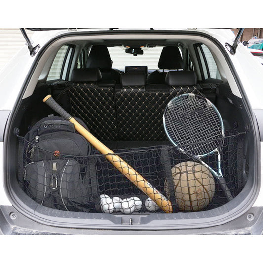 Three-column Luggage Net Three Basket Net Bag Trunk Storage Storage Net Bag Enfom Clothing