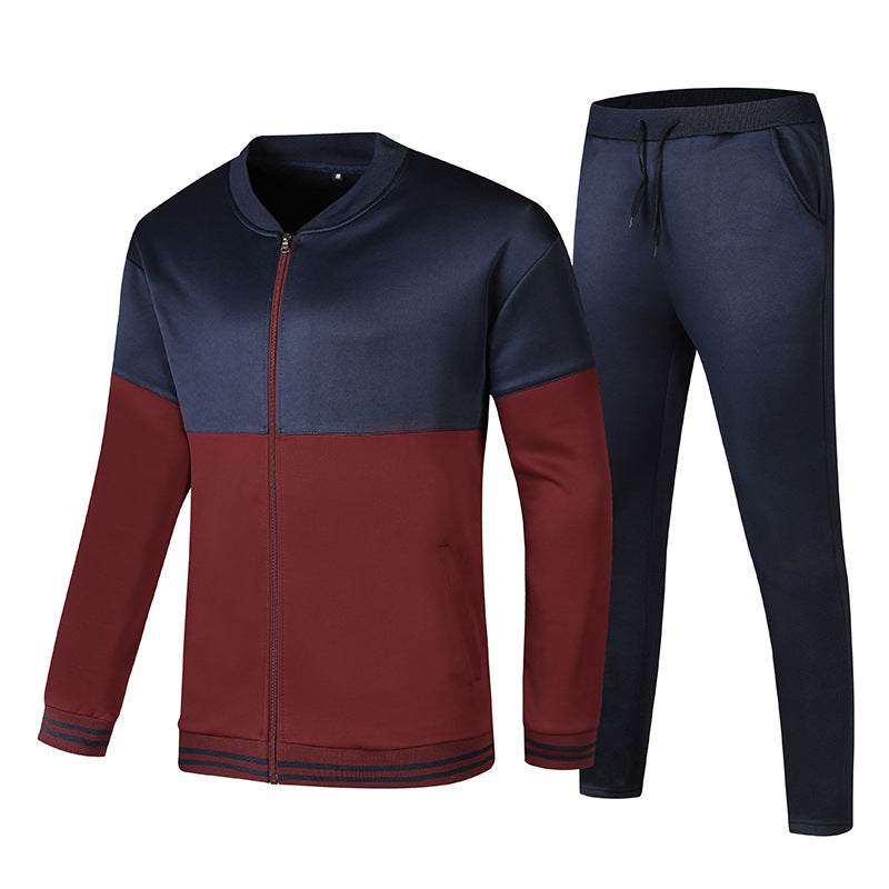 Two-Piece Large Size Suit Comfortable Men's Casual Pants Sweater Enfom Clothing