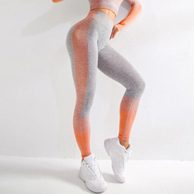 Vital Seamless Leggings Sport Women Fitness Gym Leggings Push Up Yoga Pants Women Sport Pants Gym Running Tummy Control Leggings Enfom Clothing