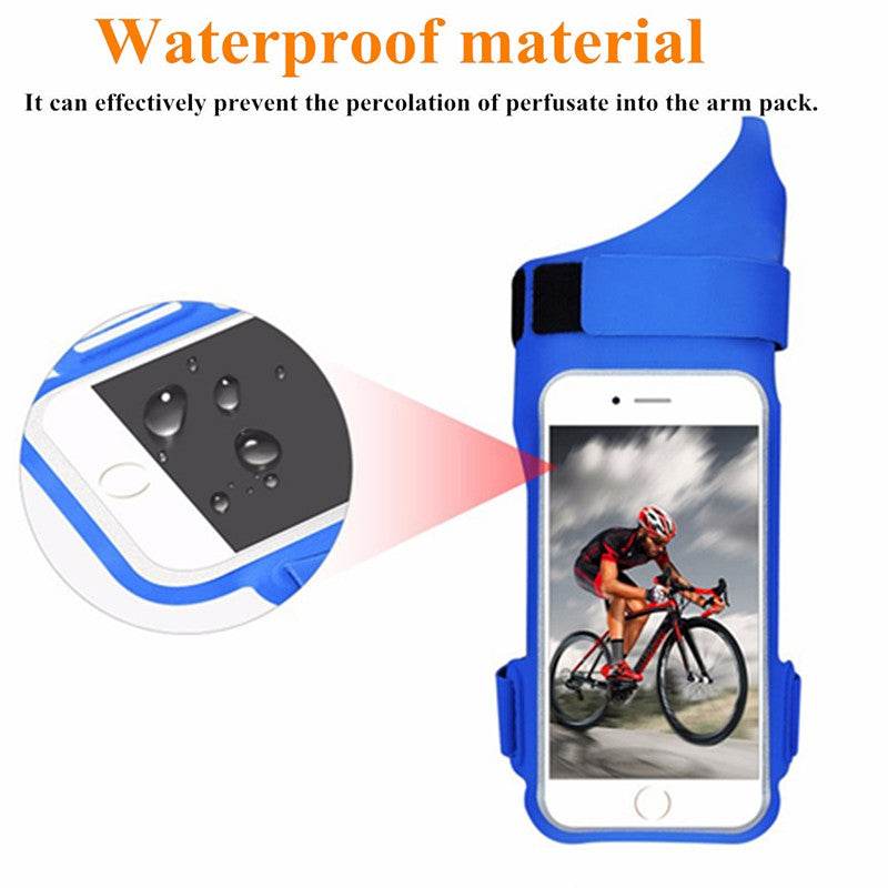 Waterproof High Elastic Touch Screen Unlocking Sports Armband Enfom Clothing