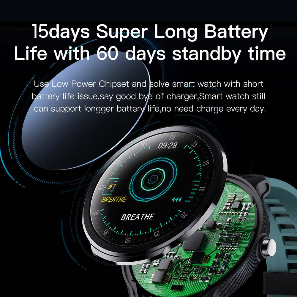 Waterproof heart rate Multi Sport mode smart Watch Enfom Clothing