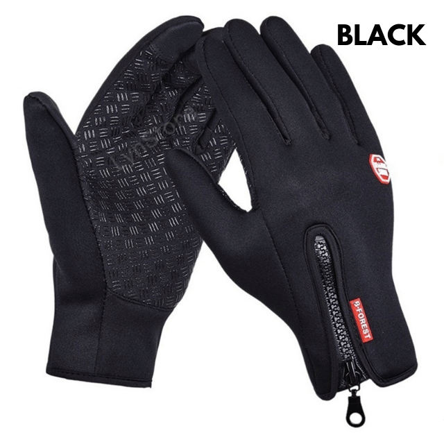 Winter Gloves Touch Screen Riding Motorcycle Sliding Waterproof Sports Gloves With Fleece Enfom Clothing