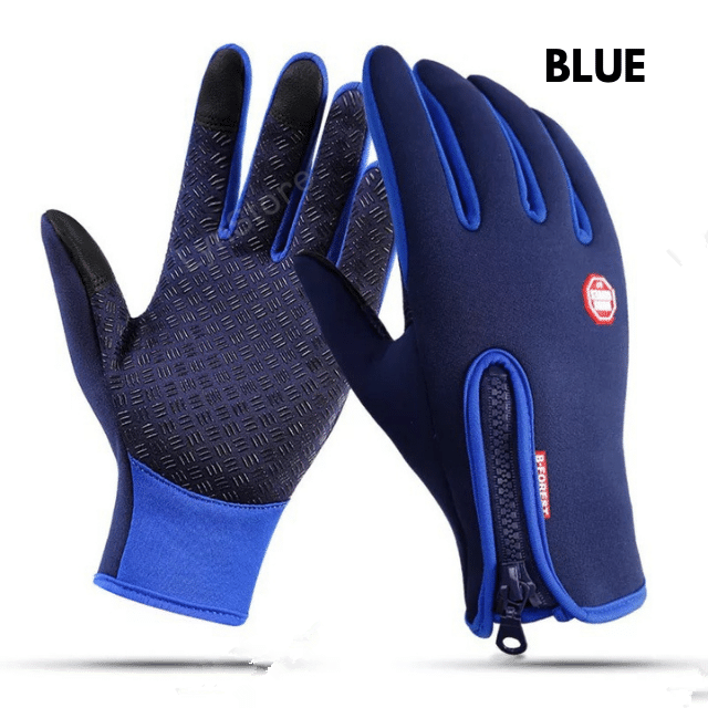 Winter Gloves Touch Screen Riding Motorcycle Sliding Waterproof Sports Gloves With Fleece Enfom Clothing