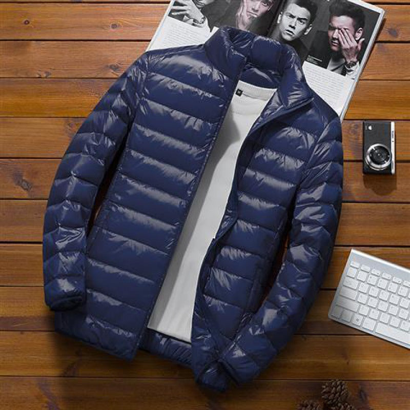 Winter Light And Solid Color Warm Down Jacket Sports Jacket Enfom Clothing