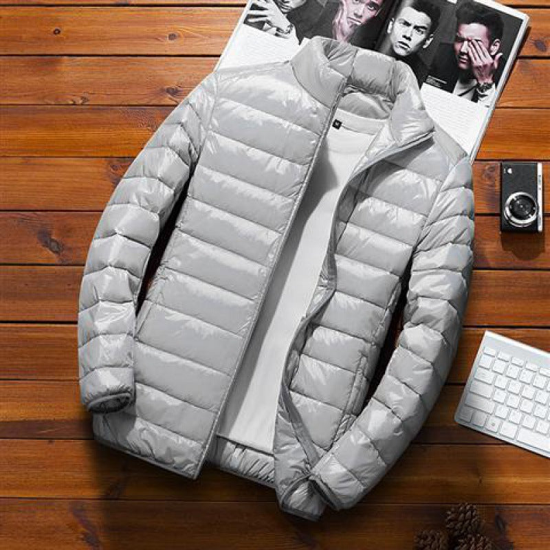 Winter Light And Solid Color Warm Down Jacket Sports Jacket Enfom Clothing