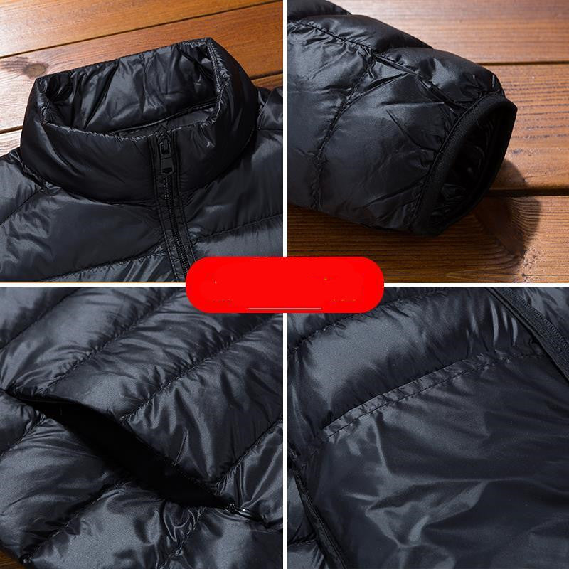 Winter Light And Solid Color Warm Down Jacket Sports Jacket Enfom Clothing