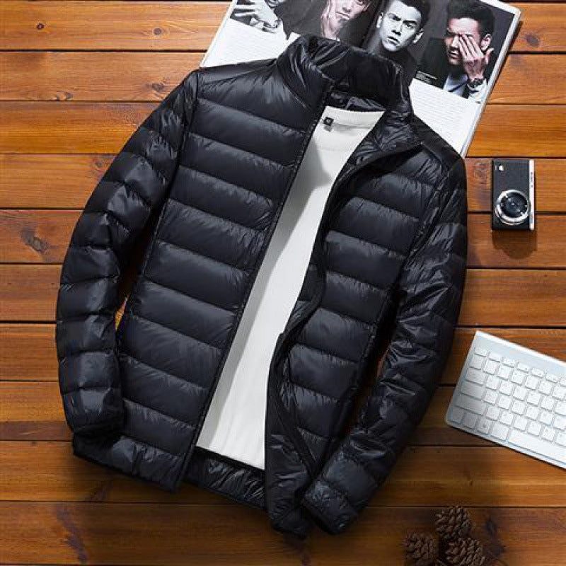 Winter Light And Solid Color Warm Down Jacket Sports Jacket Enfom Clothing