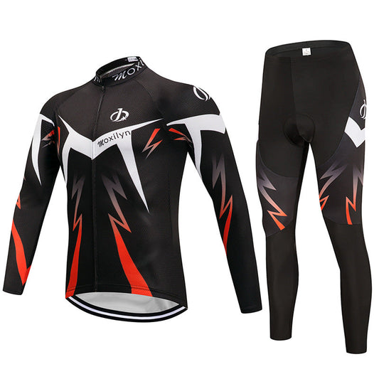 Winter cycling suit long suit custom bicycle fleece long sleeve suit team custom riding suit Enfom Clothing