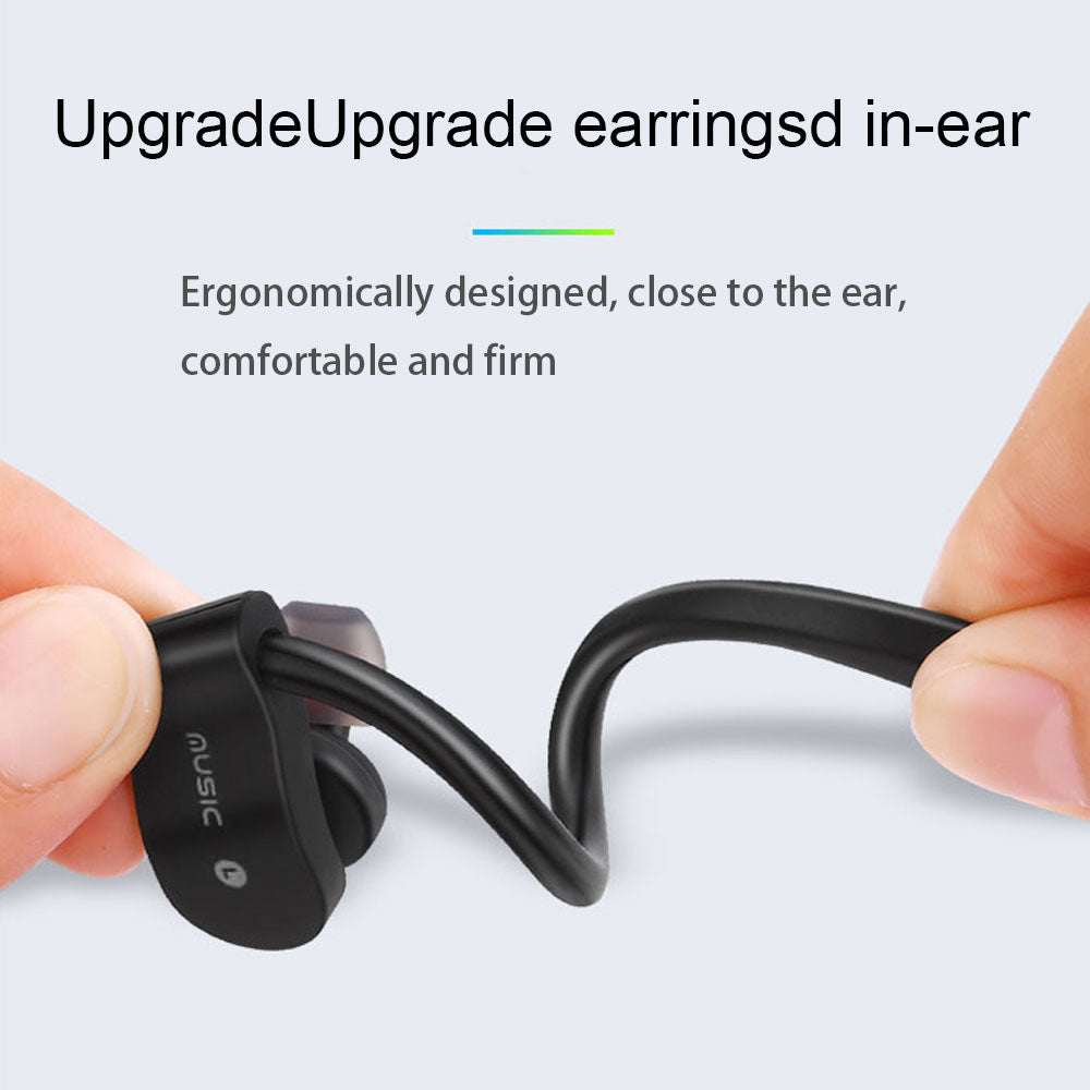 Wireless Bluetooth Earphone Sport Neck Hanger Enfom Clothing