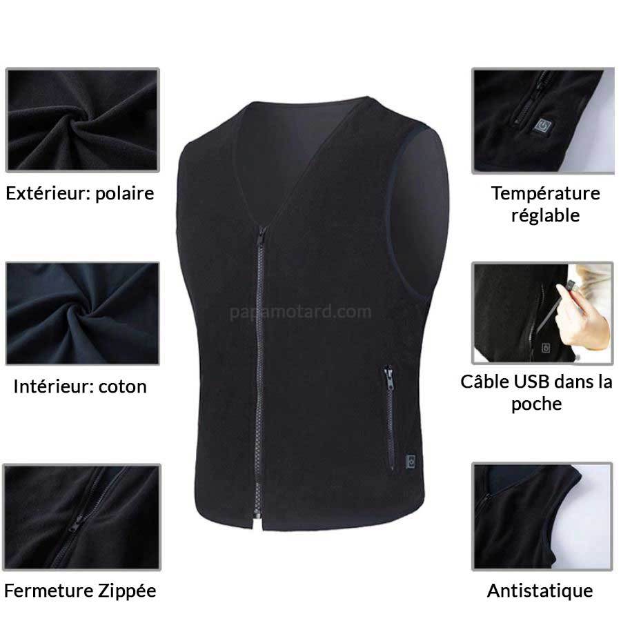 Women Vest Heated Outdoor Waistcoat Enfom Clothing