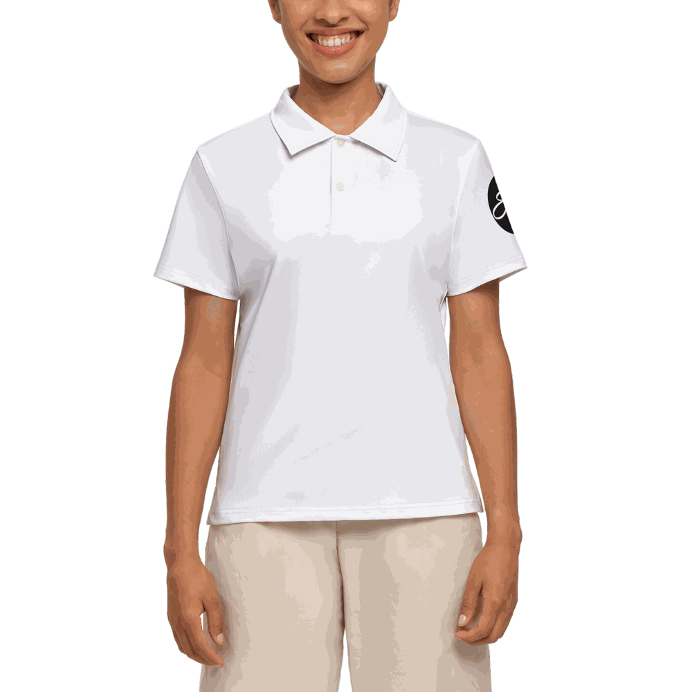 Women’s Slim Fit Short-Sleeve Polo Shirt Enfom Clothing