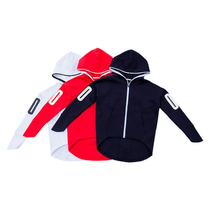 Women's Sport Coat Fitness Running Hoodie Cardigan Enfom Clothing