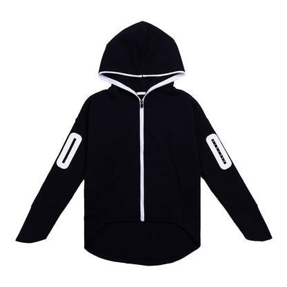 Women's Sport Coat Fitness Running Hoodie Cardigan Enfom Clothing