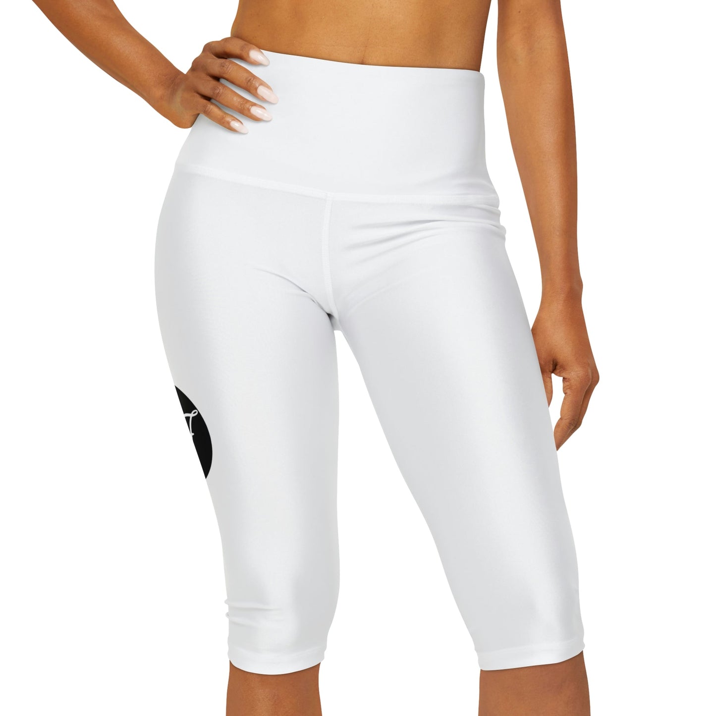 Yoga Capri Leggings (AOP) Enfom Clothing