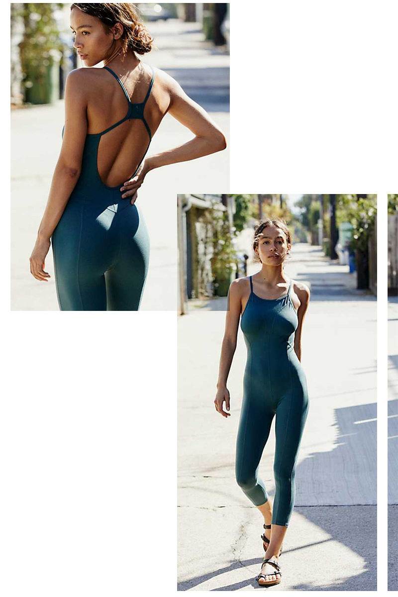 Yoga Jumpsuit Women Sport Suit Female Gym Fitness Clothes Tight Breathable Sportswear Women Yoga Set Enfom Clothing