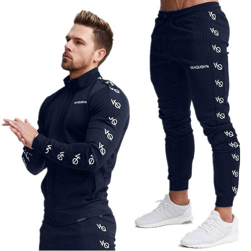 Zip casual cardigan sport casual suit Enfom Clothing