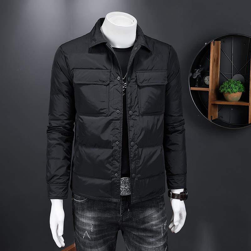 Winter Shirt Cotton-padded Coat For Men
