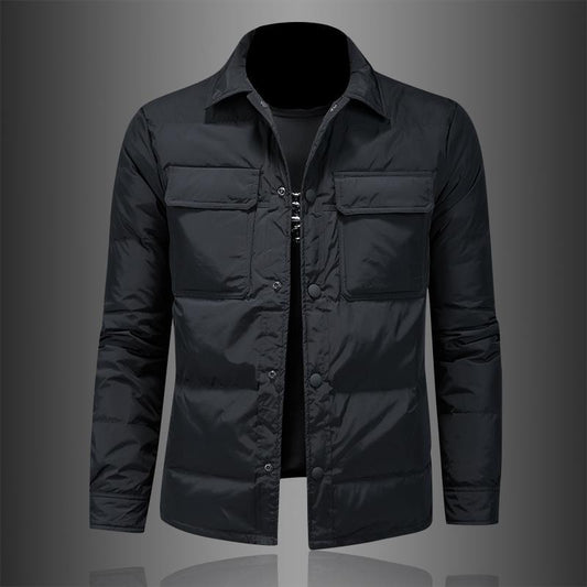 Winter Shirt Cotton-padded Coat For Men