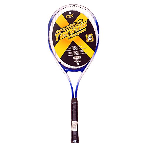 CTX Sports Junior Tennis Racquet 25 Inch, White/Blue Enfom Clothing