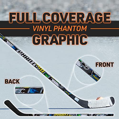 Franklin Sports Street Hockey Stick - Left Handed - 40 Inches - NHL - Phantom Enfom Clothing