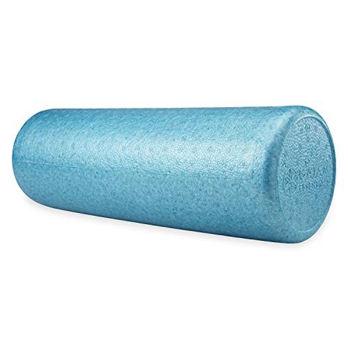 Gaiam Essentials High-Density Foam Roller 18” Teal Enfom Clothing