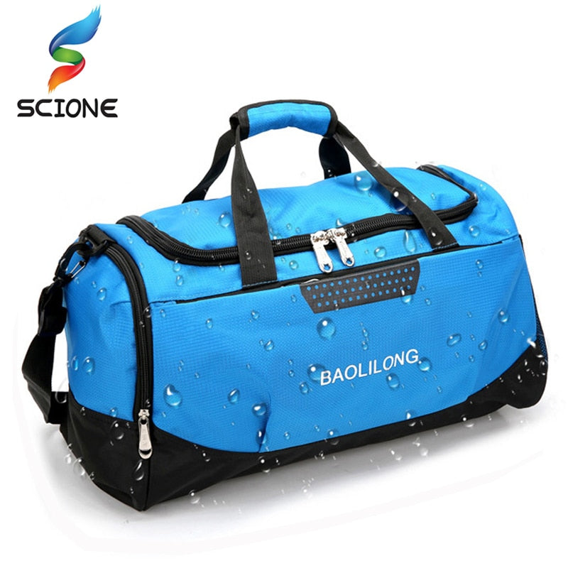 Large Sports Gym Bag With Shoes Pocket Men/Women Outdoor Waterproof Fitness Training Duffle Bag Travel Yoga Handbag Enfom Clothing