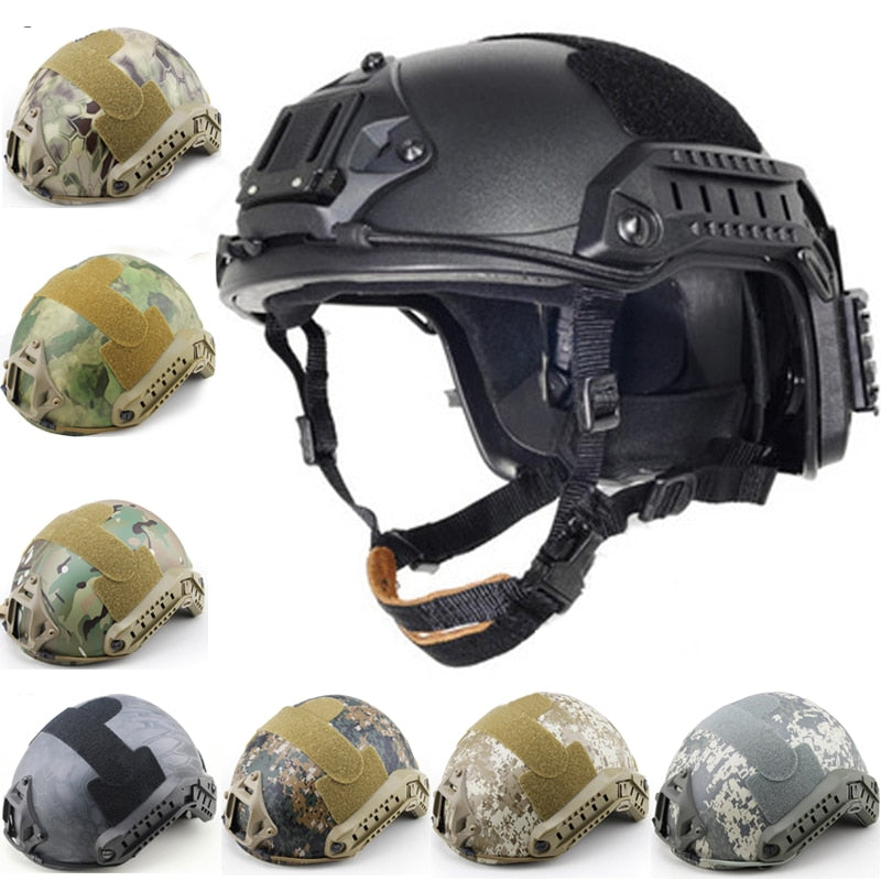 New FAST Helmet Airsoft MH Camouflage Tactical Helmets ABS Sport Outdoor Tactical Helmet Enfom Clothing