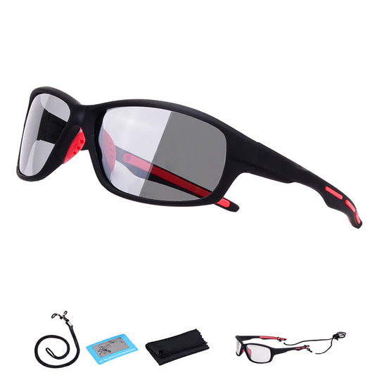 New Photochromic Polarized Fishing Eyewear Men Women Driving Goggles Riding Hiking Sunglasses Outdoor Sport Polarized Glasses Enfom Clothing