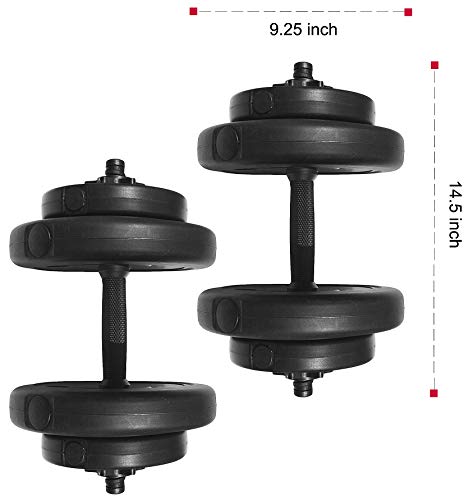 Powergainz BalanceFrom All-Purpose Weight Set, 40 lbs Enfom Clothing